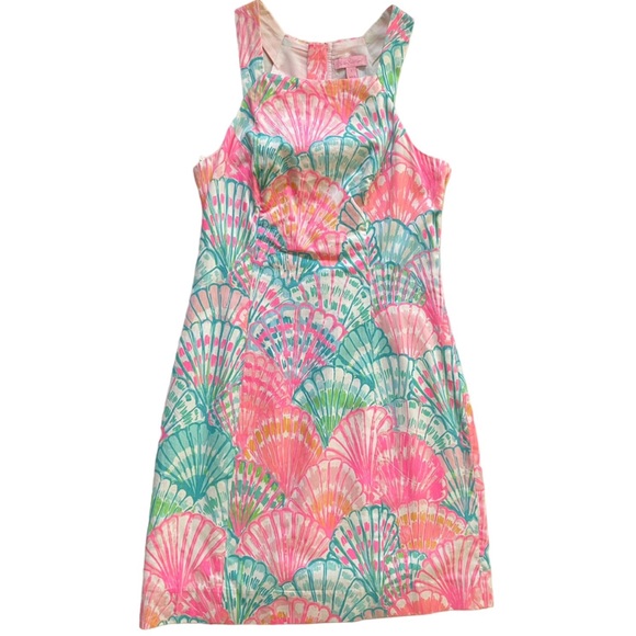 *LIKE NEW* | Lilly Pulitzer Simone Shift Dress in Oh Shello - Picture 3 of 15